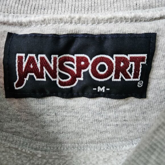 JanSport Kent State University Gray Sweatshirt Size M Vintage Crew Sweatshirt - Picture 5 of 16